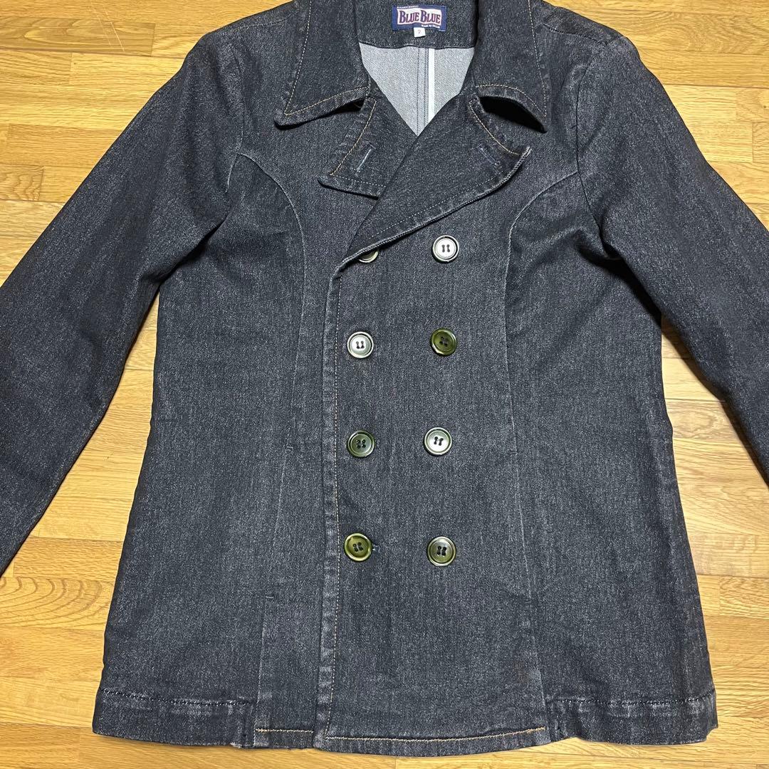 ハリウッドランチマーケット blueblue 日本製 デニムジャケット 2way