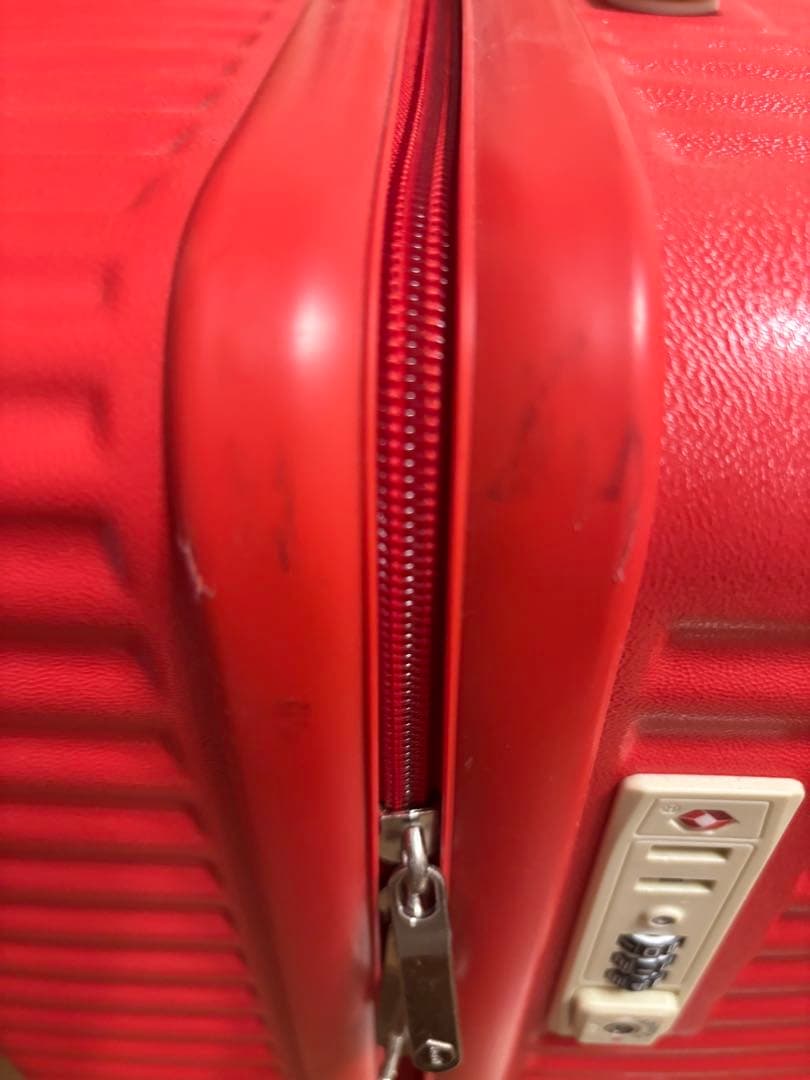 HaNT スーツケース 赤 5泊〜向け　75L 美品