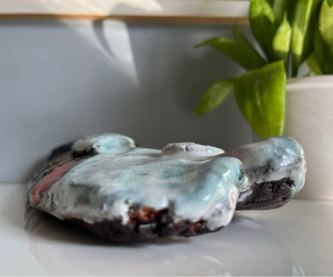 ヴィンテージ　SEYEI 陶器　魚の壁掛けオブジェ　森正　ミッドセンチュリー