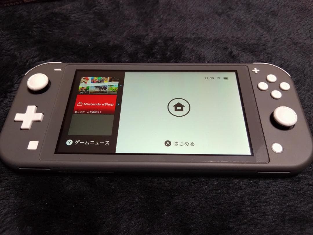 Nintendo Switch Lite グレー 本体一式 純正キャリングケース