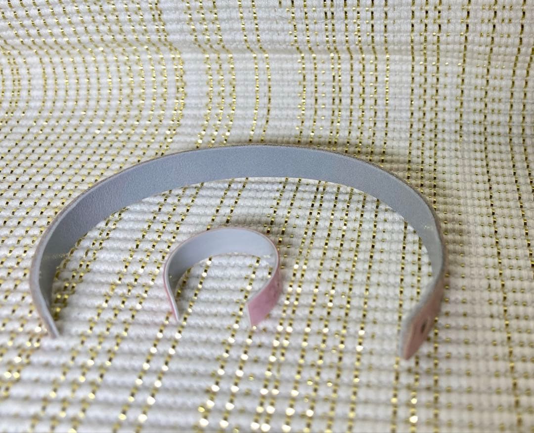 3way使用可能❣️ルジョルジェット　ピンクゴールド　バングル リング セット