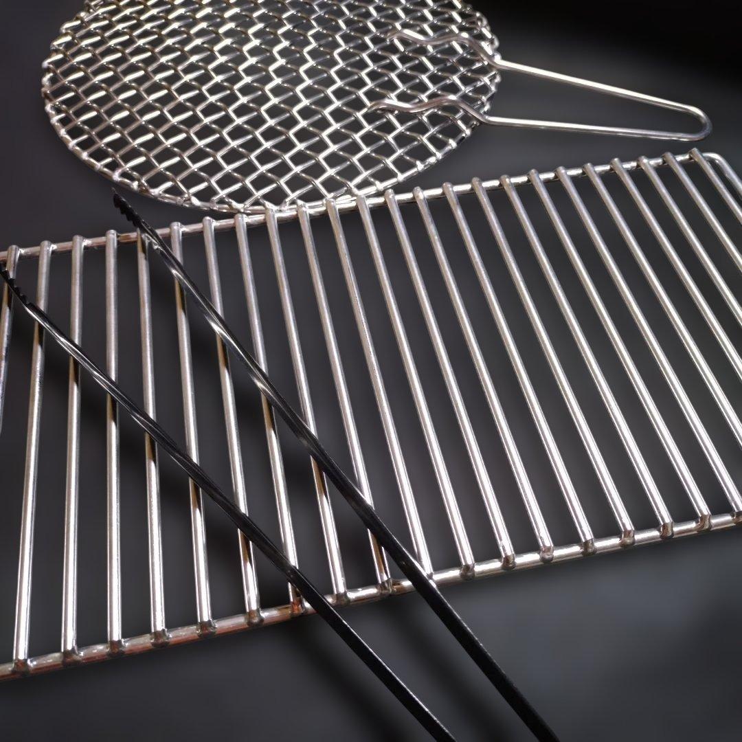 極太ステンレス焼網　囲炉裏本舗