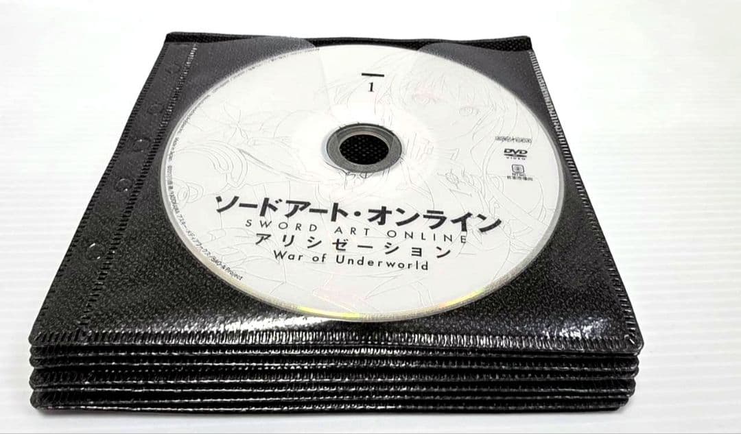 ソードアート・オンライン　アリシゼーション １期+２期　全16巻　レンタルDVD