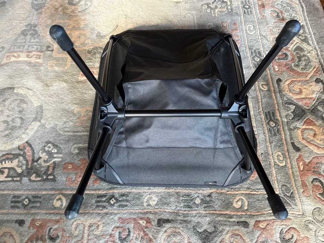 Helinox アウトドアチェア ダークグレー