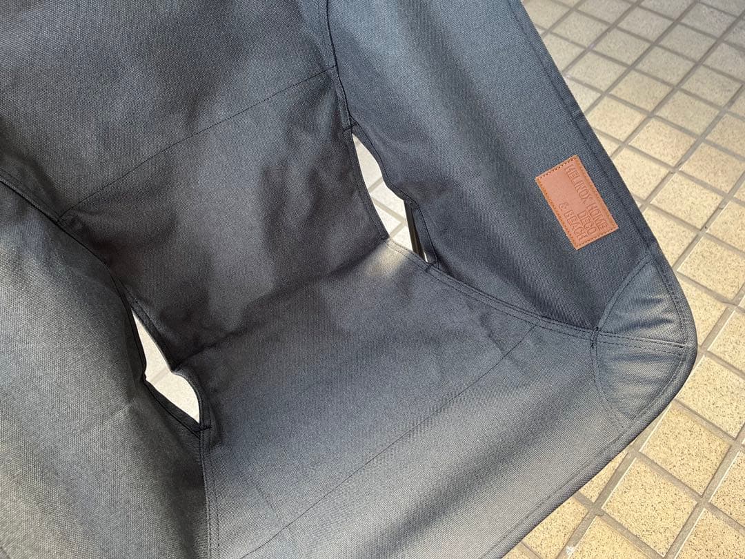 Helinox アウトドアチェア ダークグレー