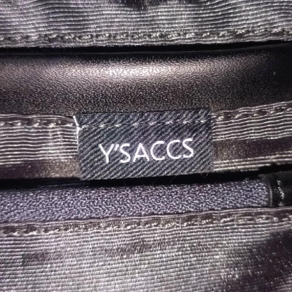 ✨未使用級✨Y' SACCS イザック　牛革　トートバッグ　A4　ブラック　М