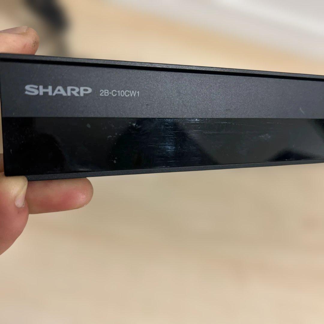 SHARP ブルーレイレコーダー 2B-C10CW1