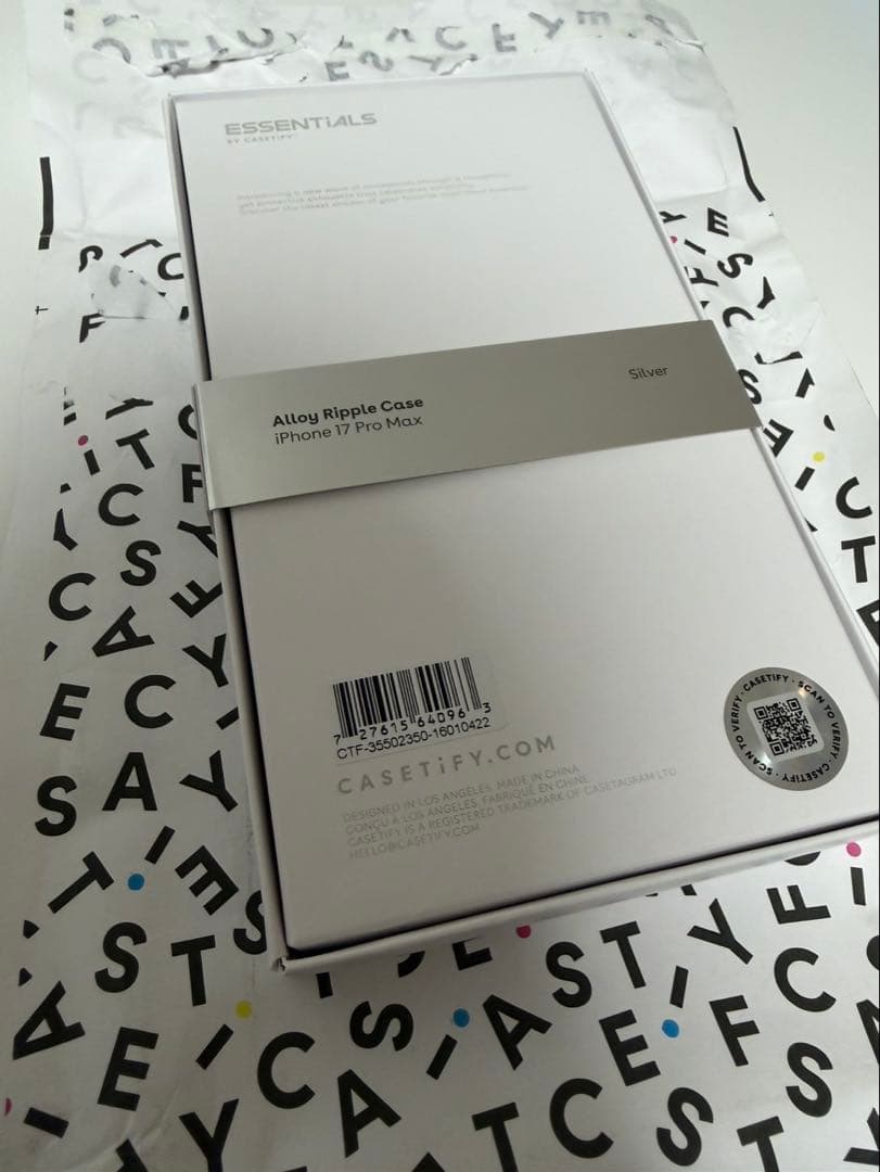 CASETiFY メタルウェーブケースiPhone17 ProMax