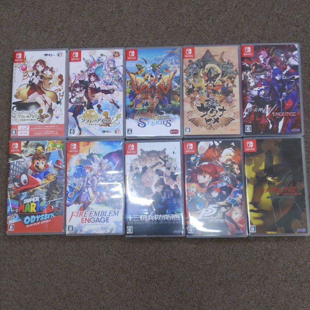 限定　ニンテンドースイッチ ソフト10本まとめ売り