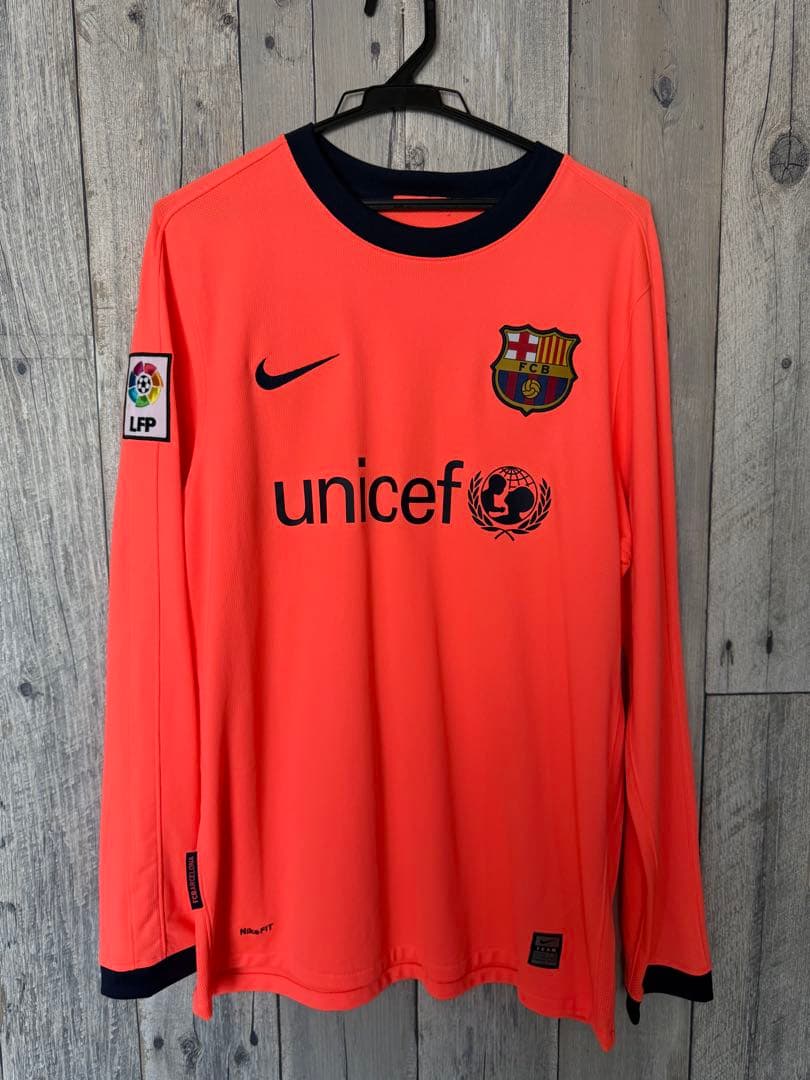 FCバルセロナ 09-10アウェイユニフォーム オーセンティックメッシ 10