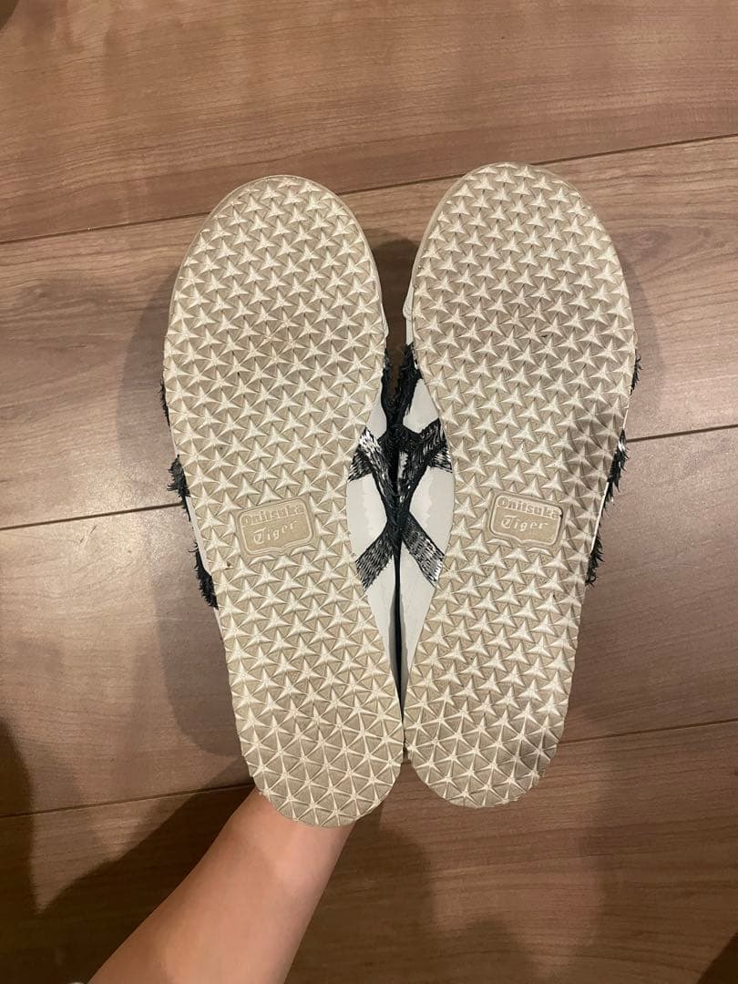 Onitsuka Tiger ホワイト/ブラック スニーカー