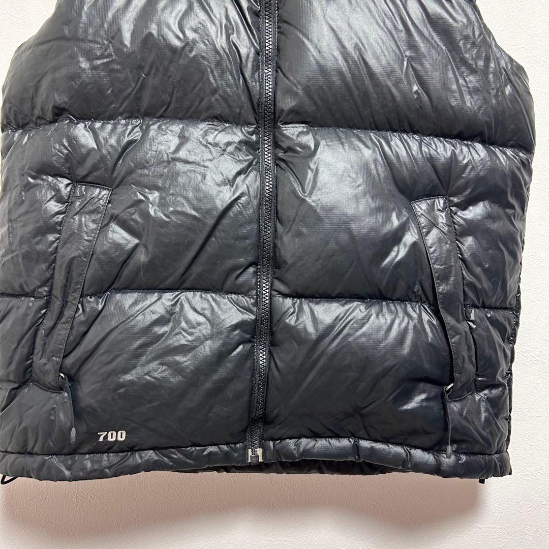 日本未入荷　ノースフェイス　メンズ　ヌプシダウンベストジャケット　770 黒　S