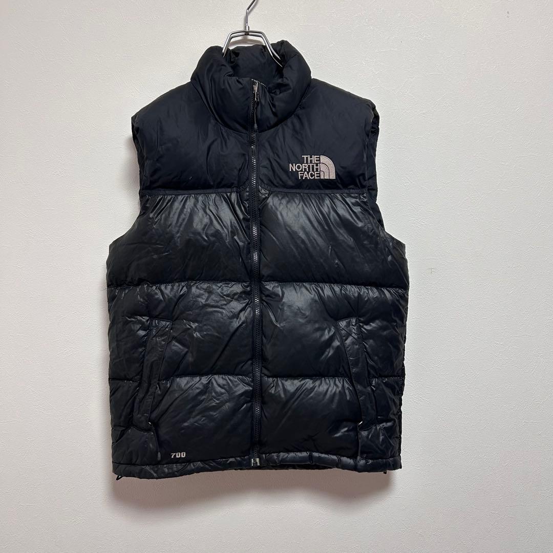 日本未入荷　ノースフェイス　メンズ　ヌプシダウンベストジャケット　770 黒　S