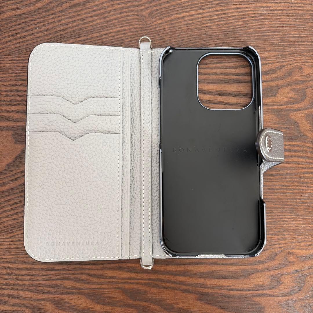 本日中限定価格 ボナベンチュラ ベルテッドダイアリーケース シュリンクレザー