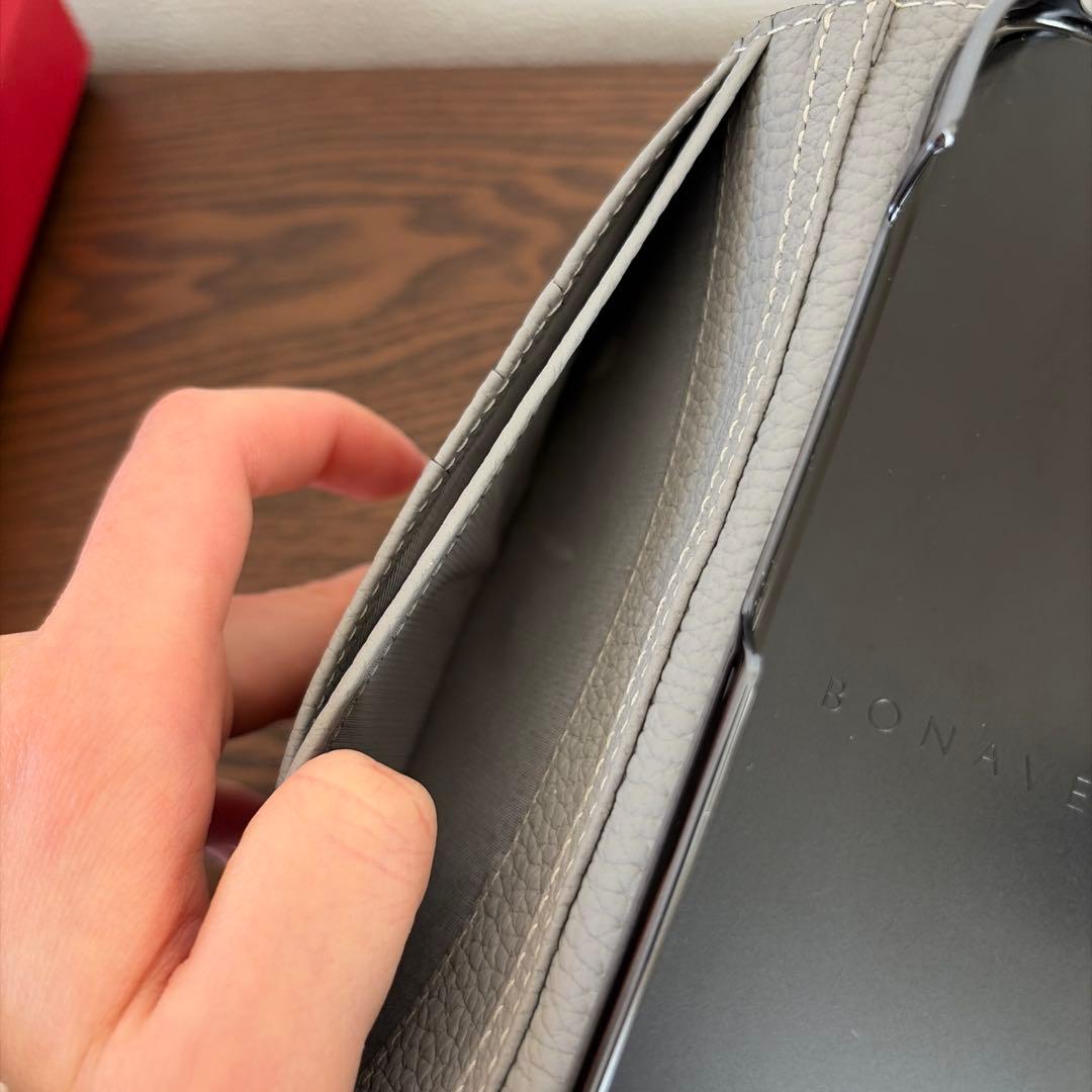 本日中限定価格 ボナベンチュラ ベルテッドダイアリーケース シュリンクレザー