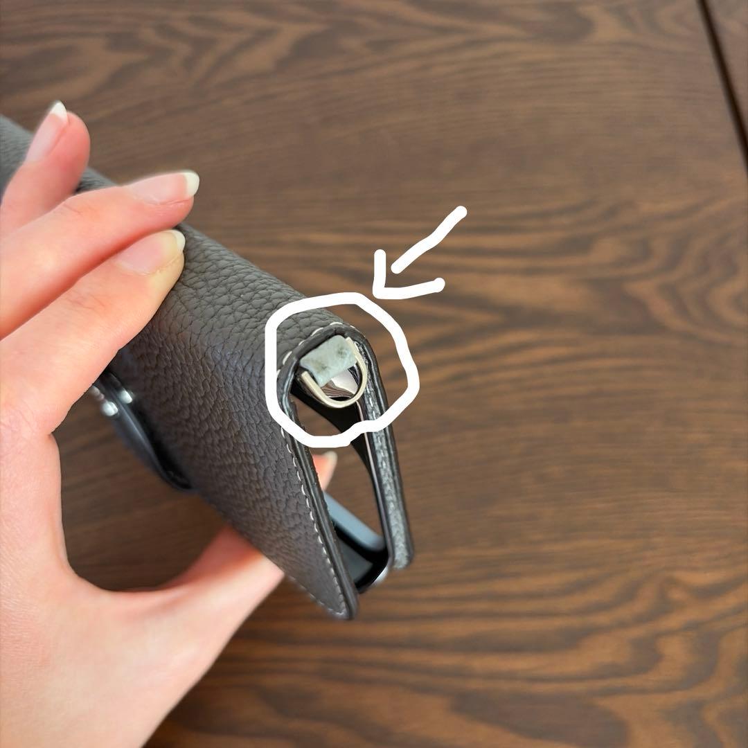 本日中限定価格 ボナベンチュラ ベルテッドダイアリーケース シュリンクレザー