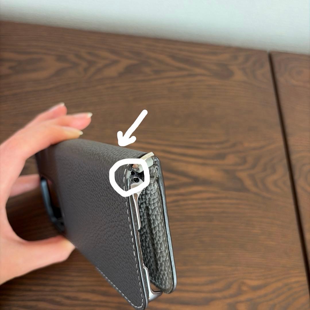 本日中限定価格 ボナベンチュラ ベルテッドダイアリーケース シュリンクレザー