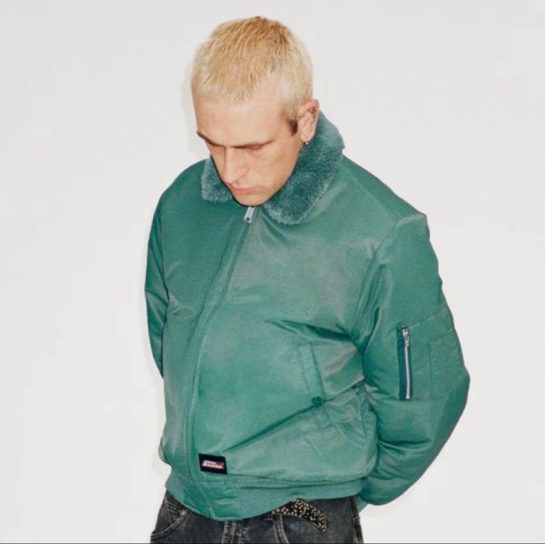 ジャケット・アウター supreme dickies fur collar bomber jacket