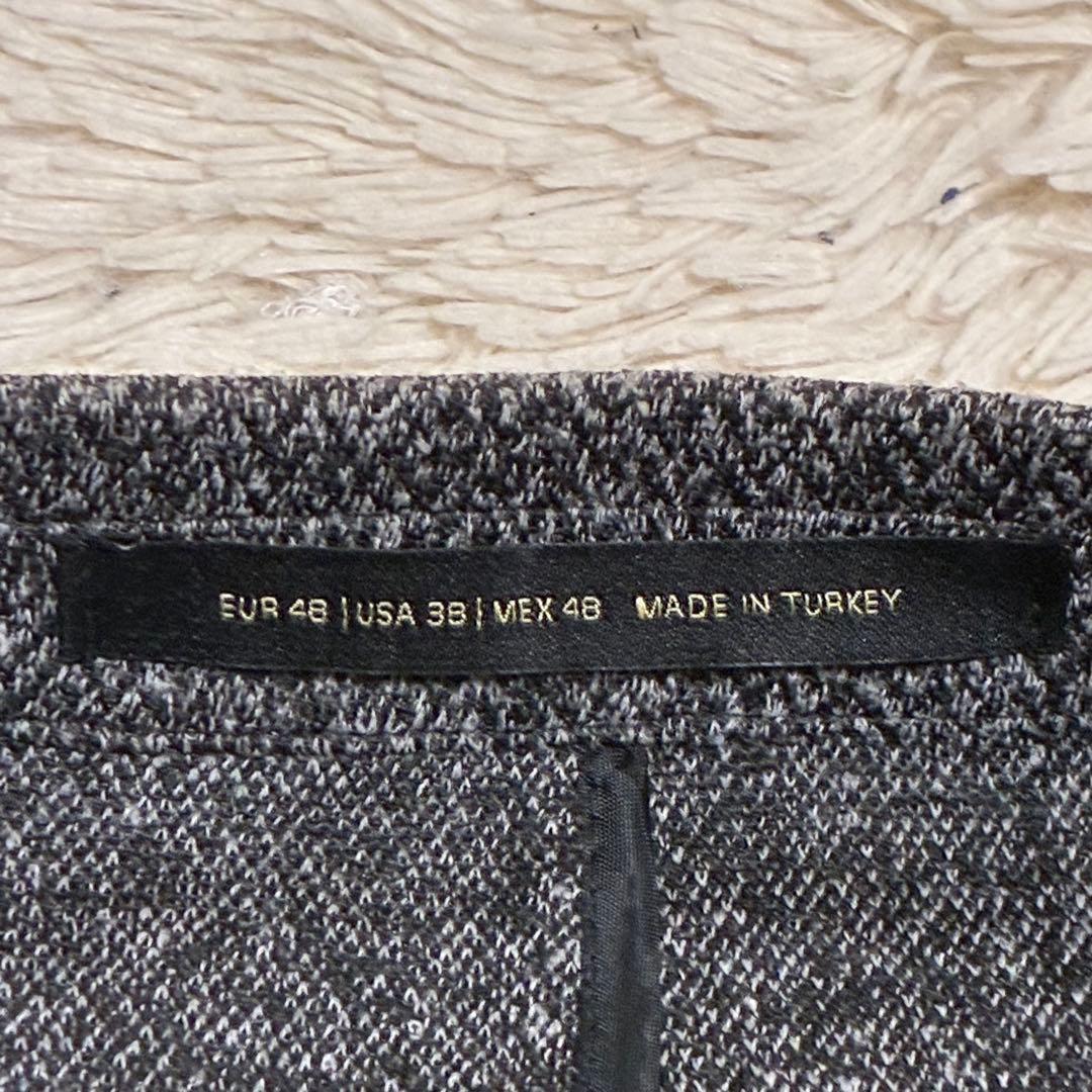 ZARA コレクションモデル ツイード ジャケット パンツ スーツ