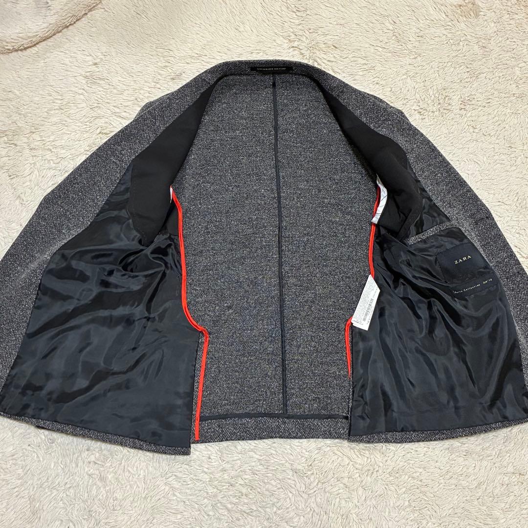 ZARA コレクションモデル ツイード ジャケット パンツ スーツ