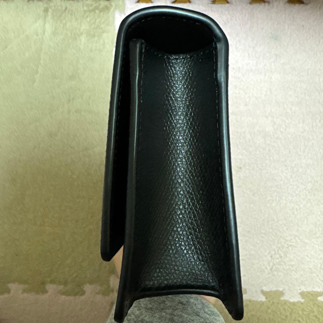 FURLA クラッチバッグ 黒 レザー 保存袋付き 新品未使用(ショルダー無し)