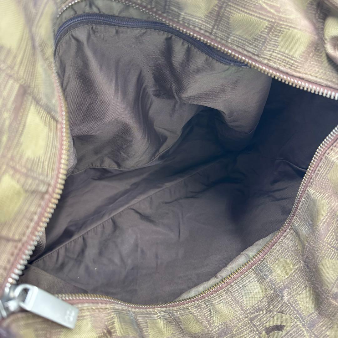 シャネル ニュートラベルGM トートバッグ ショルダーバッグ A4可 カーキ