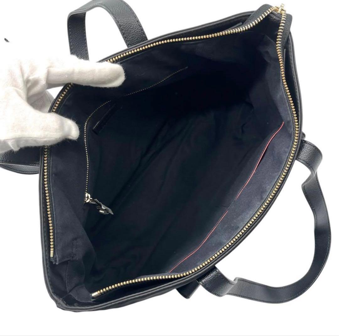 極美品 PaulSmith トートバッグ マルチストライプ A4 黒