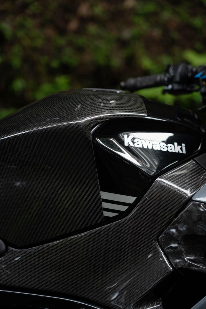 【受注生産】才谷屋 タンクカバー ninja400,250 綾織カーボン