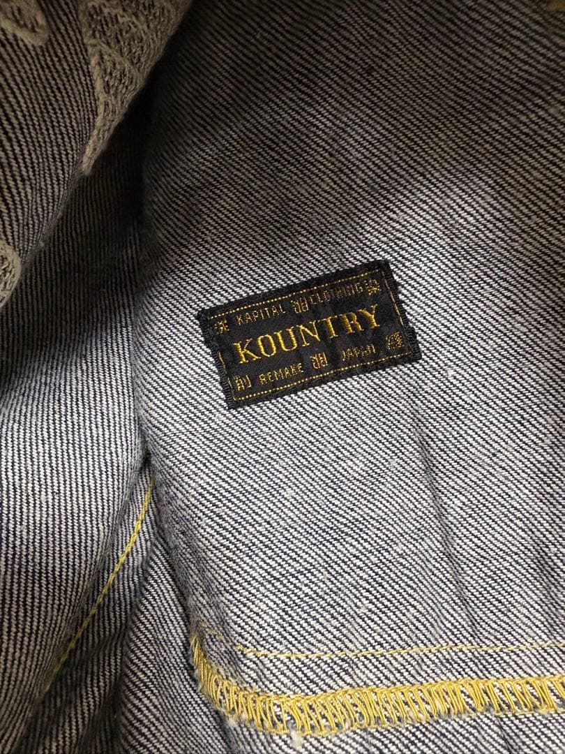 capital bone denim jacket & pants キャピタル