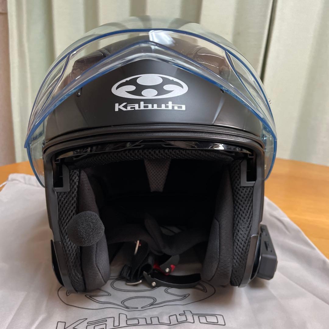 インカム付きバイクヘルメット2個 カブトエクシード2＋コミネHK-172送料無料