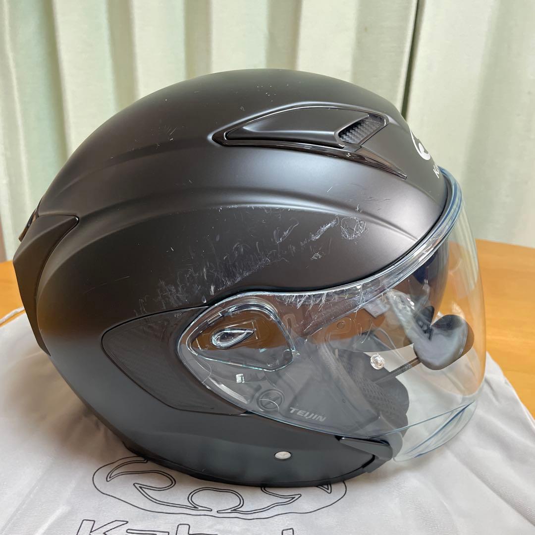 インカム付きバイクヘルメット2個 カブトエクシード2＋コミネHK-172送料無料