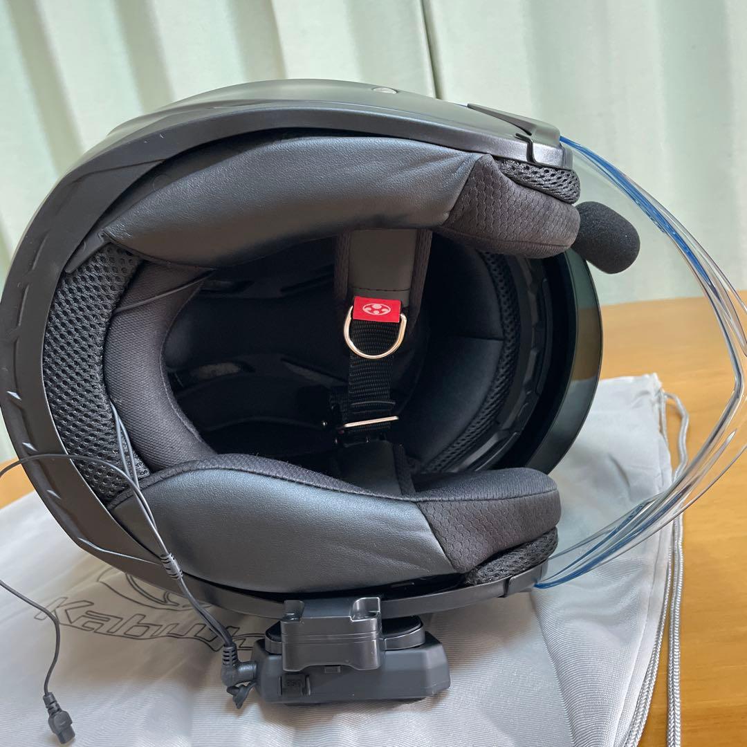 インカム付きバイクヘルメット2個 カブトエクシード2＋コミネHK-172送料無料