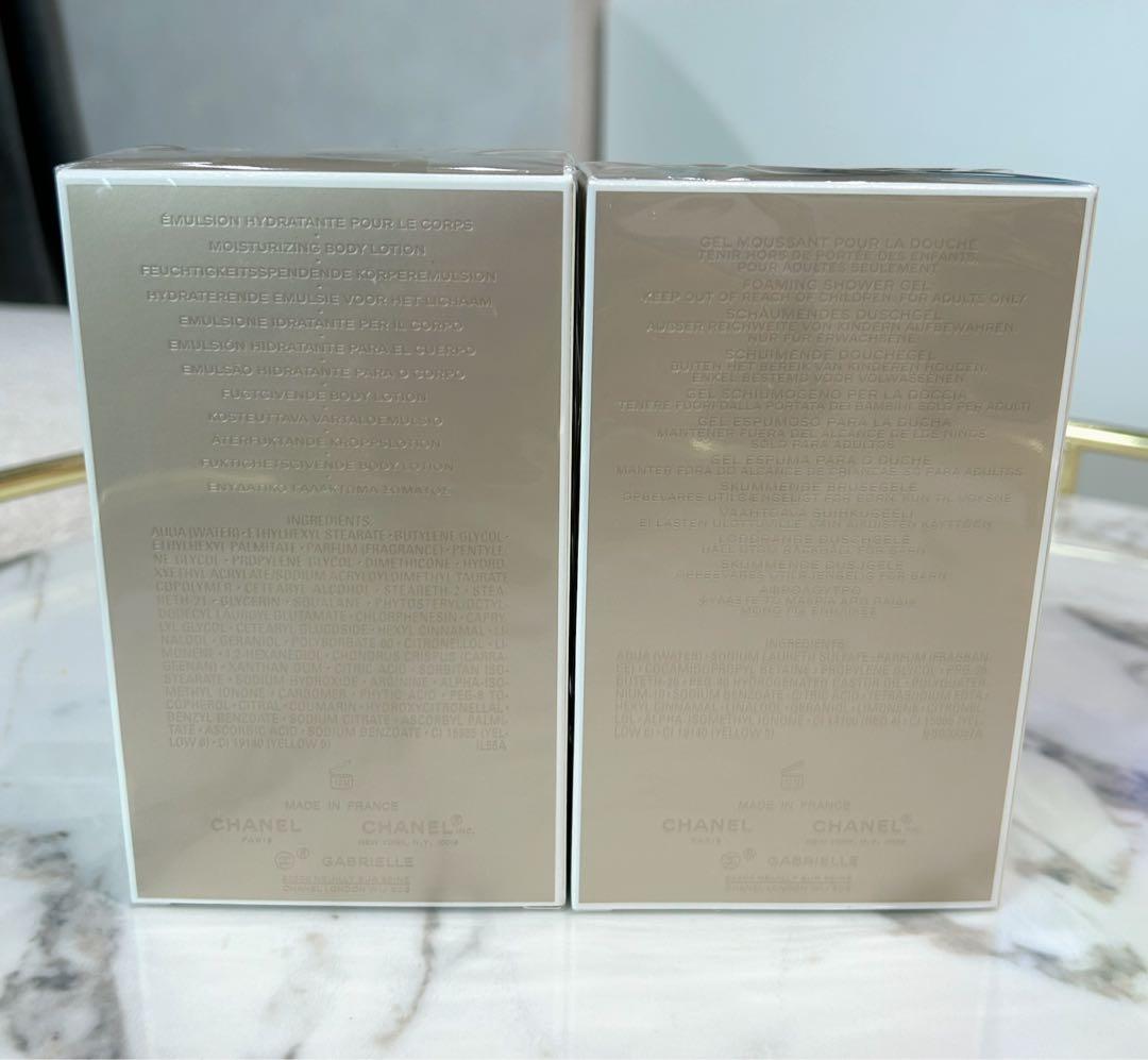 新品・未使用 CHANELシャワージェル&ボディローション