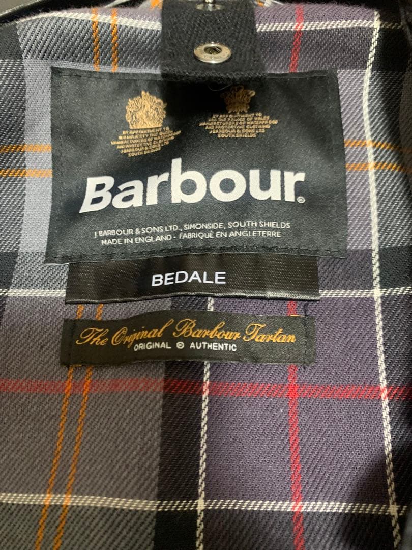 Barbour BEDALE ブラックジャケット