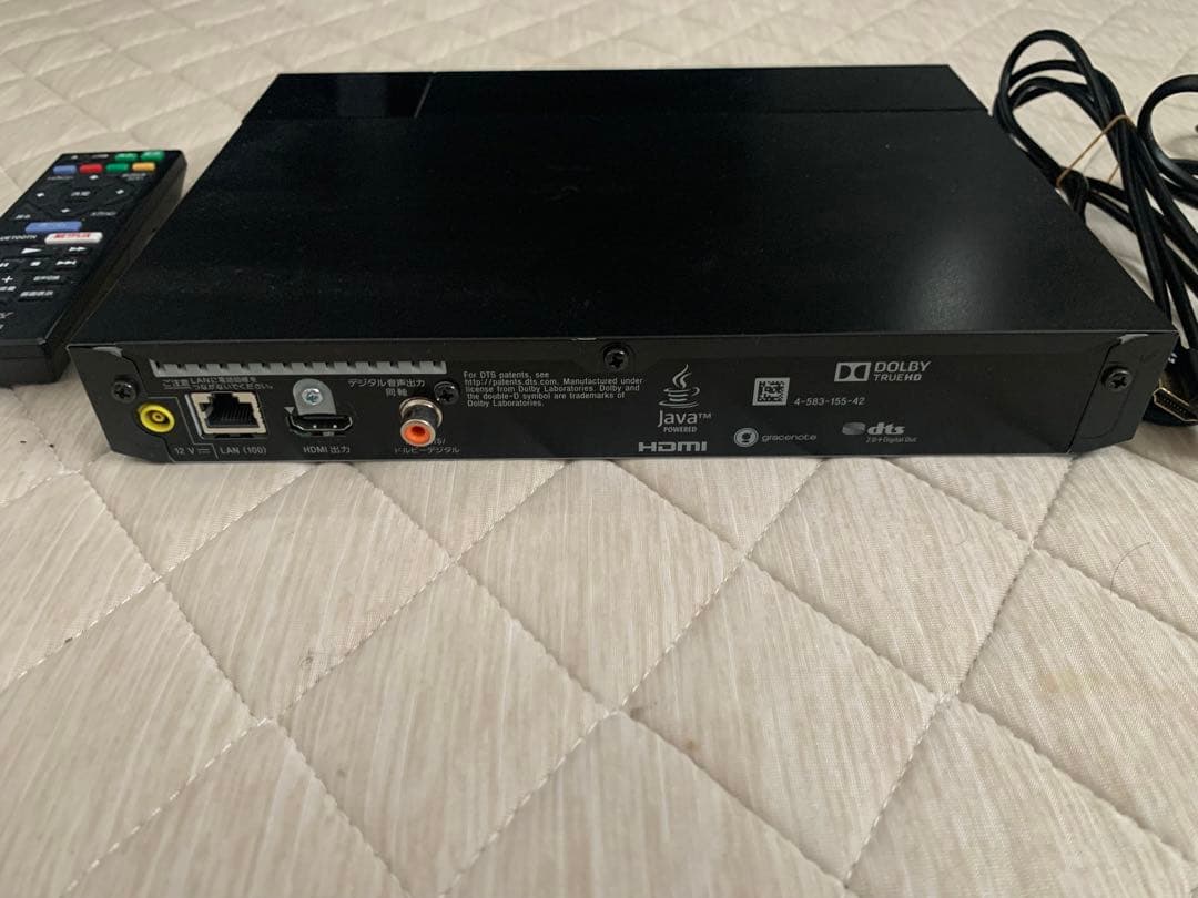 ソニー(SONY) ブルーレイプレーヤー 4Kアップコンバート