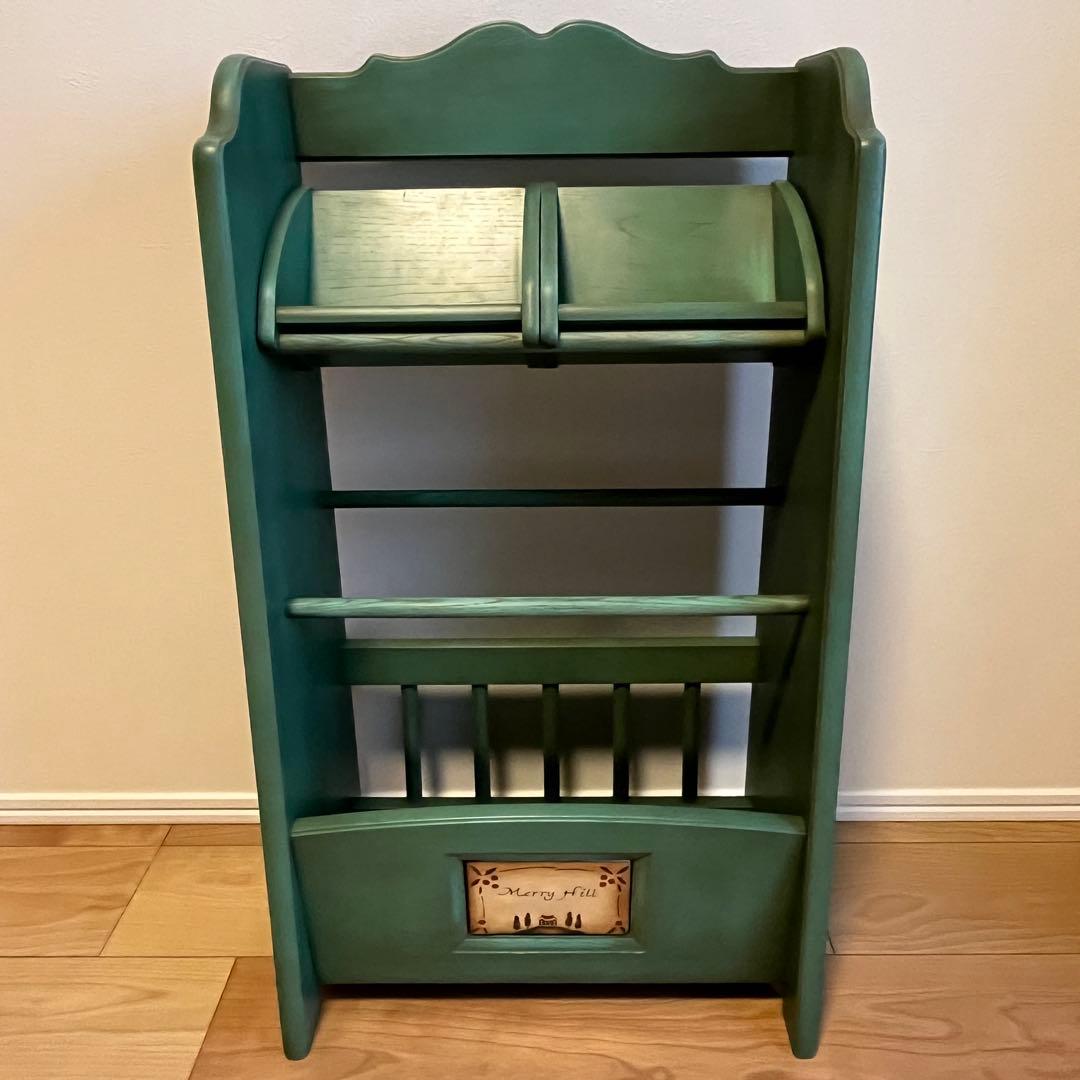 カリモク　メリーヒル マガジンラック　ヴィンテージ(98年製廃盤)