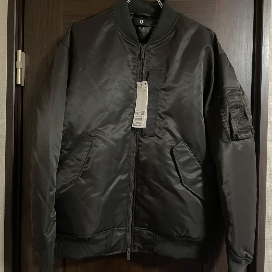 ＋J UNIQLO ハイブリッドダウンオーバーサイズMA－1