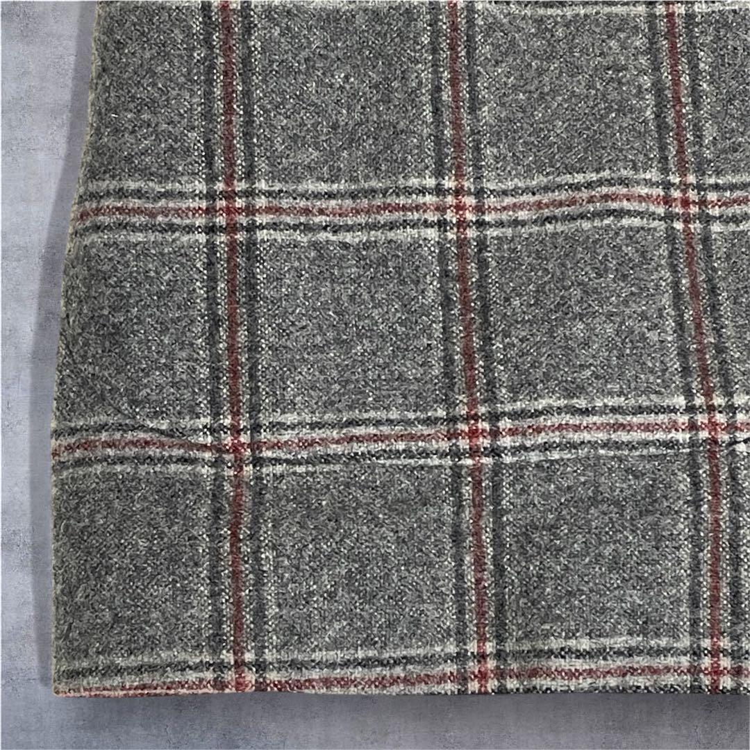 LARDINI ラルディーニ ウールテーラードジャケット チェック 46