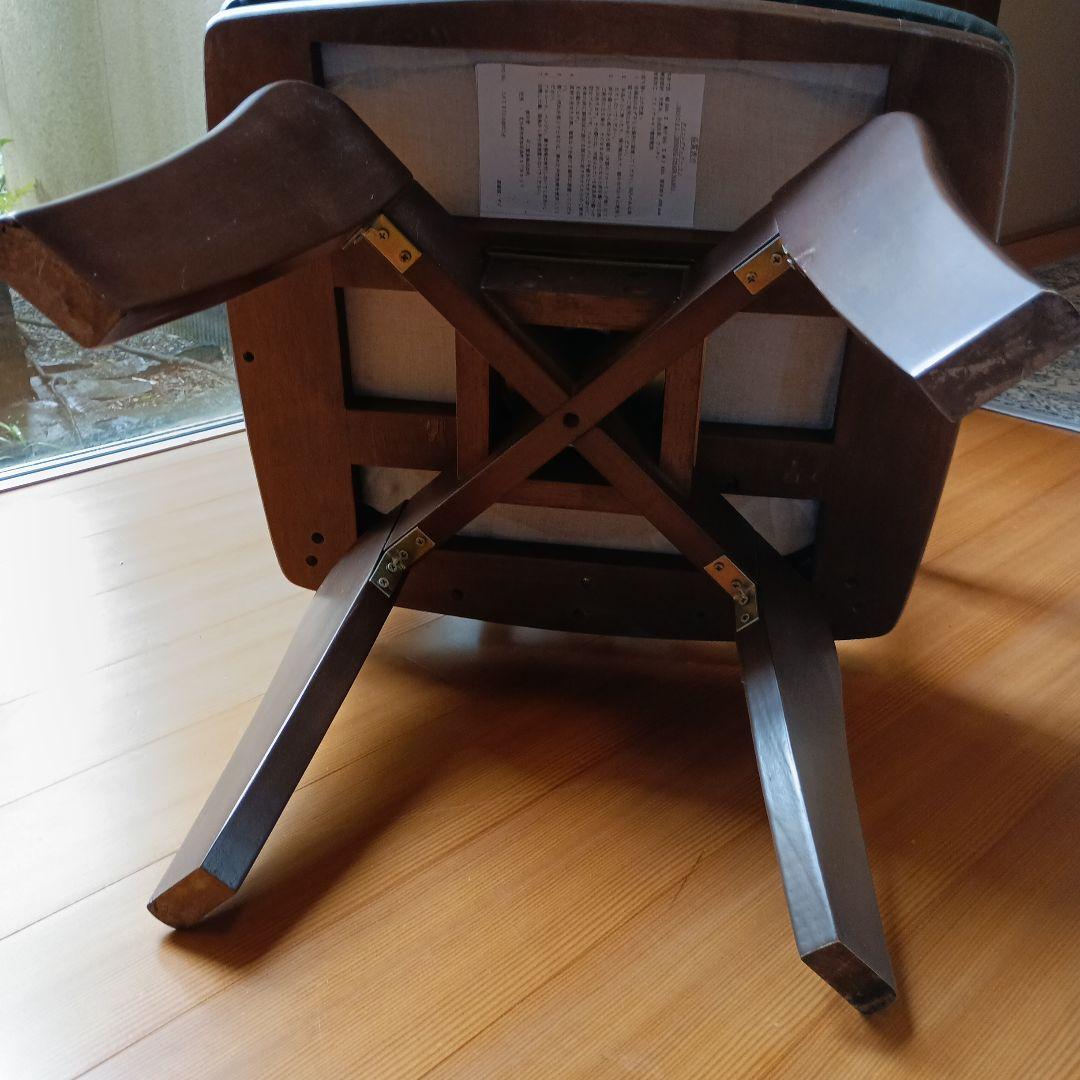 肘掛け付き　回転椅子　1脚 ダイニングチェア①　 ⇨⇨売却期間限定品!!