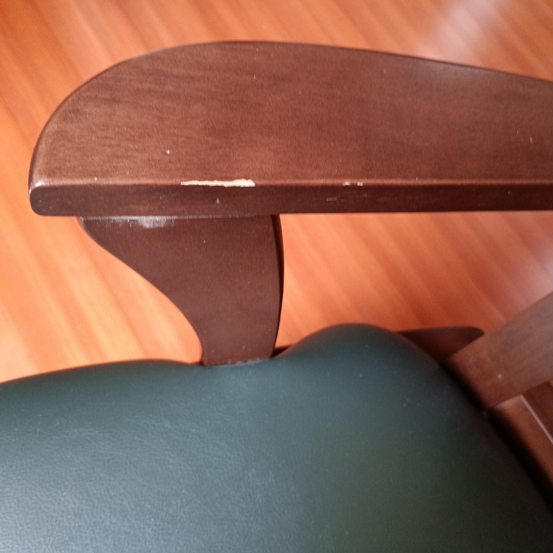 肘掛け付き　回転椅子　1脚 ダイニングチェア①　 ⇨⇨売却期間限定品!!