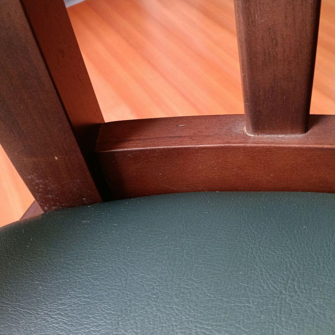 肘掛け付き　回転椅子　1脚 ダイニングチェア①　 ⇨⇨売却期間限定品!!