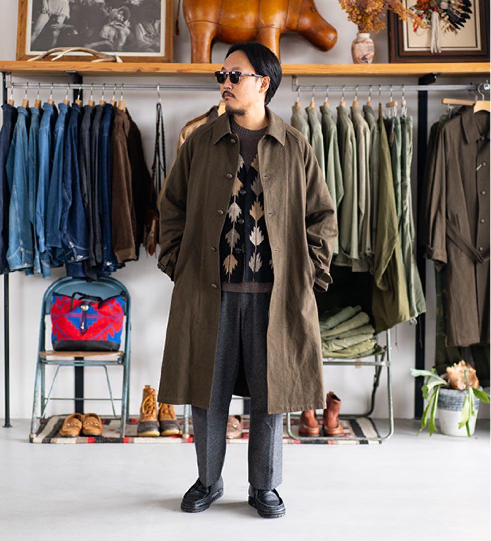 ジャケット・アウター blurhms Linen-Co Heavy Twill 35 Coat