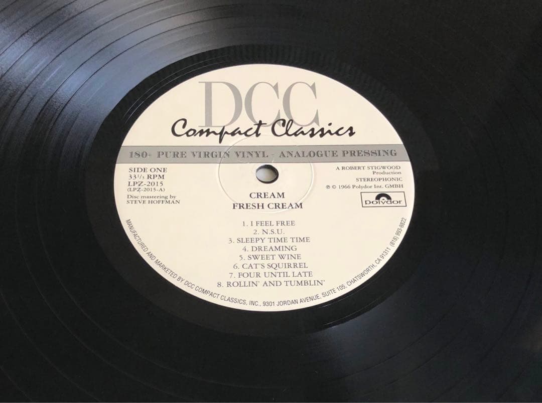 【希少DCC盤】クリーム　フレッシュ・クリーム