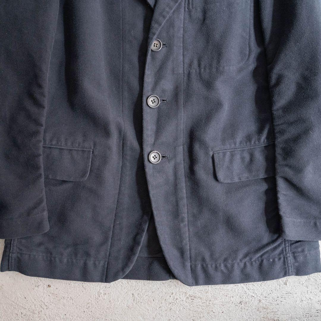 94AW ISSEY MIYAKE コットン テーラードジャケット ブラック