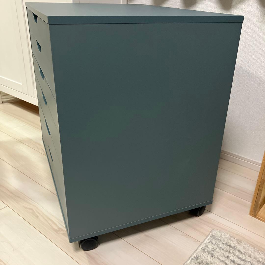 IKEA ALEX アレクス　キャビネット　グレー　引き取り