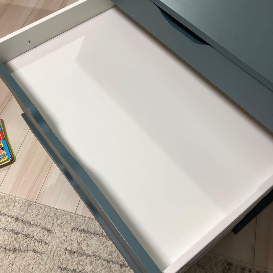 IKEA ALEX アレクス　キャビネット　グレー　引き取り