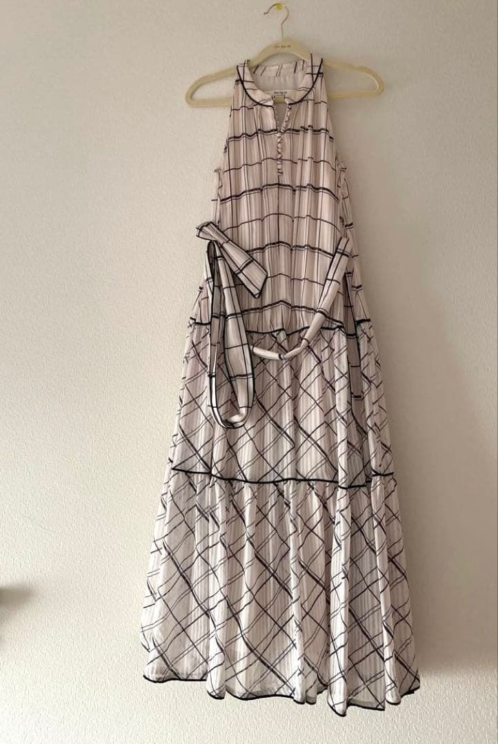 週末sale★Anduze Belted Check Dress