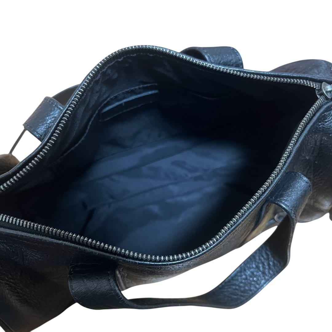 JAM  MADE ドラムバッグ 2WAY レザー ブラック