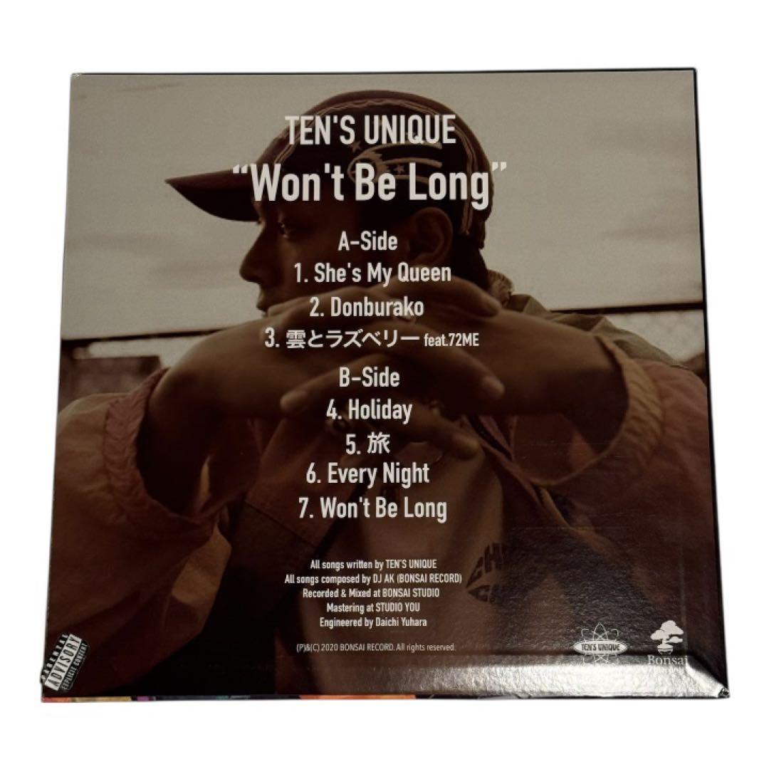 TEN'S UNIQUE Won't Be Long レコード