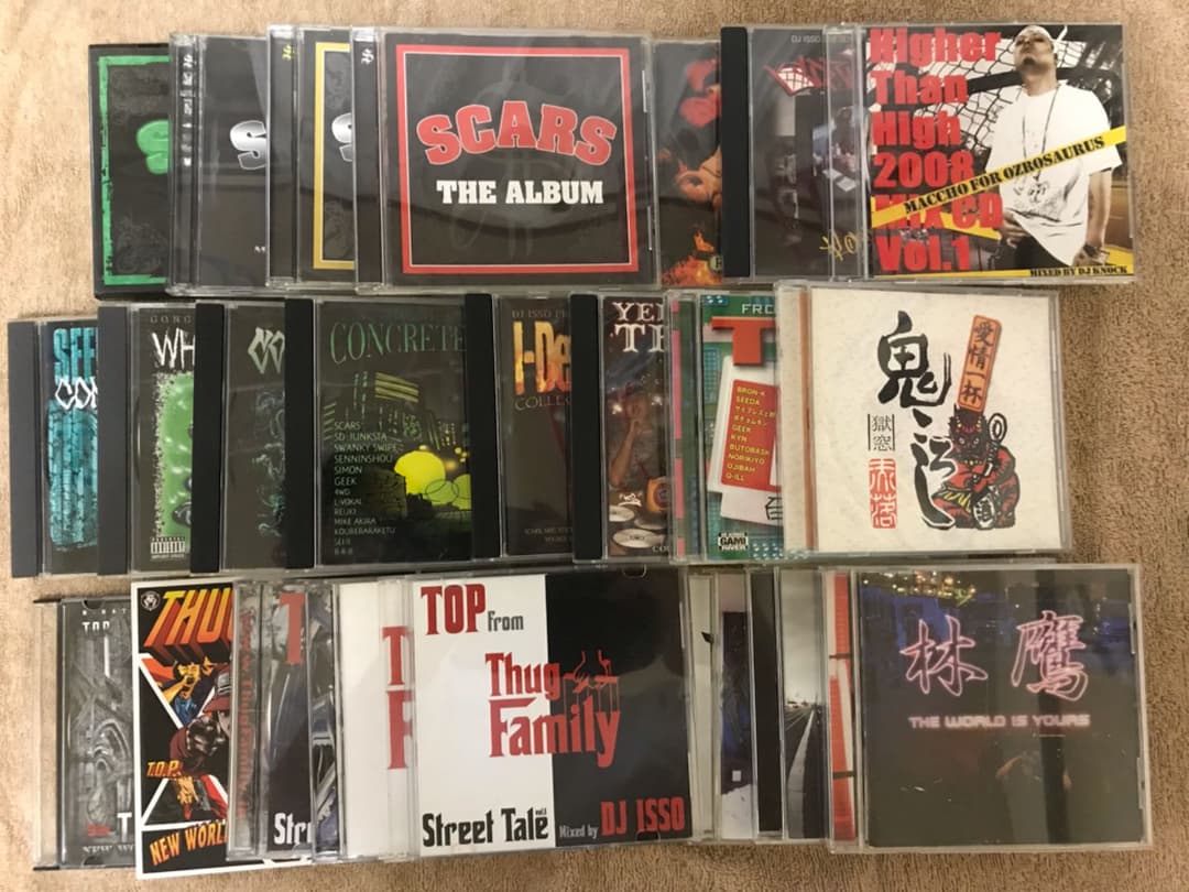 23枚 廃盤J RAP OZROSAURUS SCARS NORIKIYO